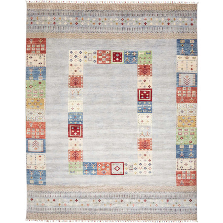 Rug Siva Pakistan 281x350 Light Grey Multicolou