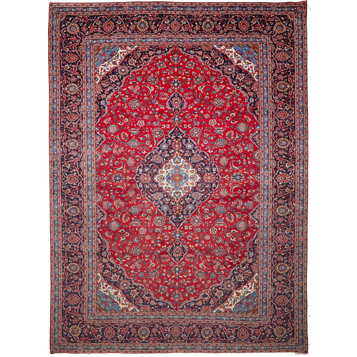 Hand Made Rug Ardakan Persia 299x410 Red Dark B