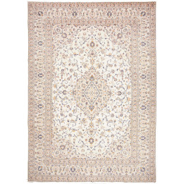 Tappeto Originale Kashan Persia 290x410 Avorio