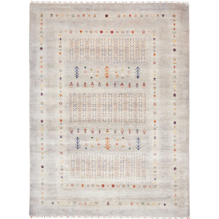 Rug Siva Pakistan 271x361 Light Grey Multicolor