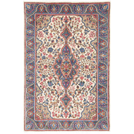 Tappeto Originale Kerman Persia 92x140 Avorio B