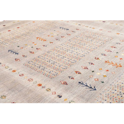 Rug Siva Pakistan 271x361 Light Grey Multicolor