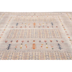 Rug Siva Pakistan 271x361 Light Grey Multicolor