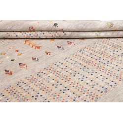 Rug Siva Pakistan 271x361 Light Grey Multicolor