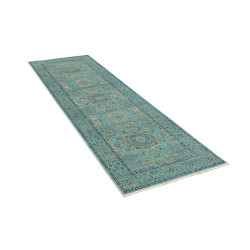 Rug Mamlouk Pakistan 79x248 Turquoise Emerald O