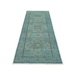 Rug Mamlouk Pakistan 79x248 Turquoise Emerald O