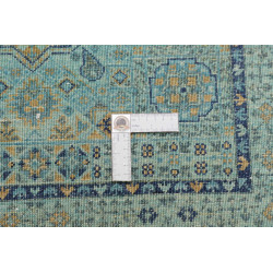 Rug Mamlouk Pakistan 79x248 Turquoise Emerald O