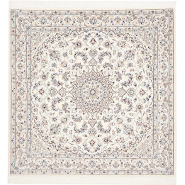 Hand Made Rug Nain 9la Persia 150x150 Ivory Dar