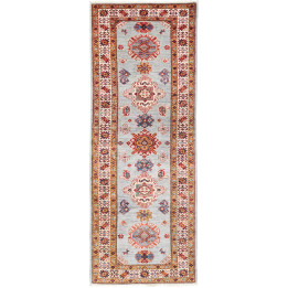 Hand Made Rug Kazak Fine Pakistan 75x218 Light