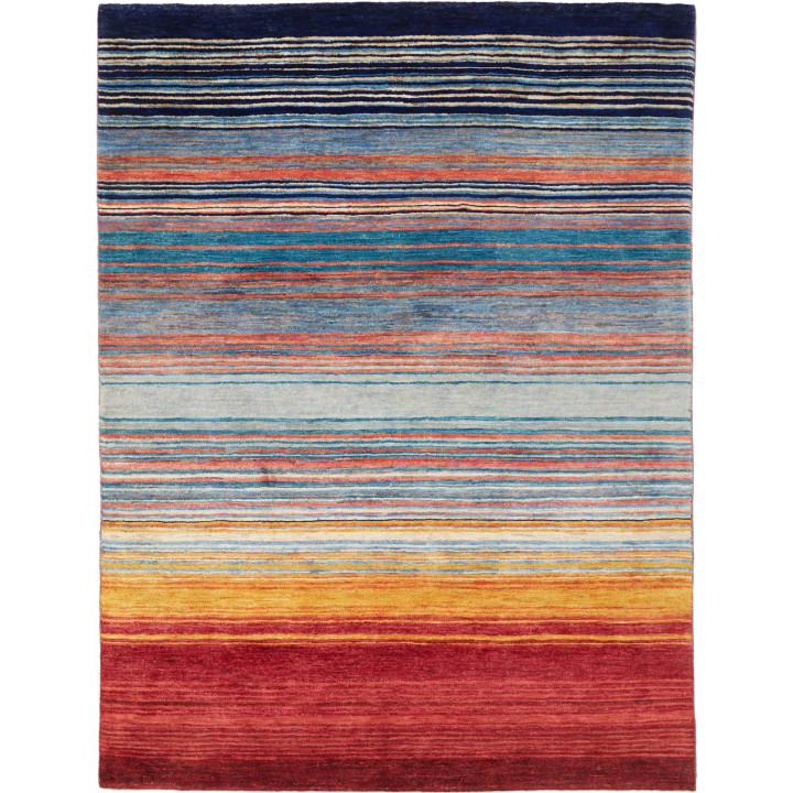 Hand Made Rug Cromopura Pakistan 153x200 Blue R