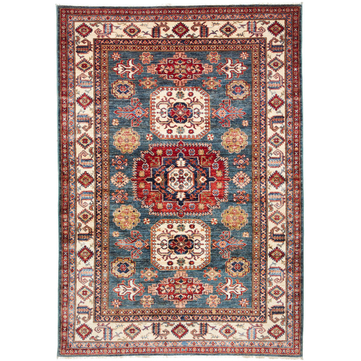 Hand Made Rug Kazak Fine Pakistan 150x219 Petro
