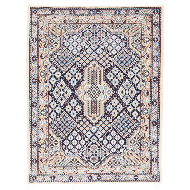 Tappeto Originale Nain 9la Persia 92x120 Blu Sc