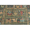Rug Rubin Pakistan 76x237 Petrol Blue Ocher Rus
