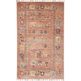 Hand Made Rug Istintia Pakistan 78x126 Rust Mul