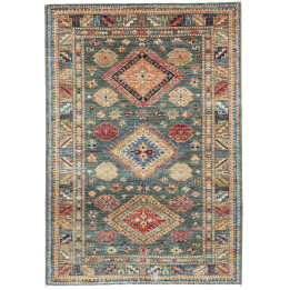 Hand Made Rug Kazak Fine Pakistan 102x148 Petro