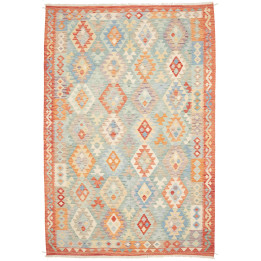 Hand Made Rug Kilim Afghanistan 198x296 Aquamar