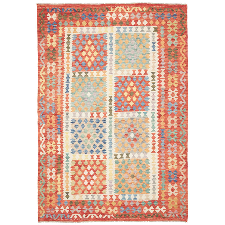 Tappeto Originale Kilim Afghanistan 200x287 Ros
