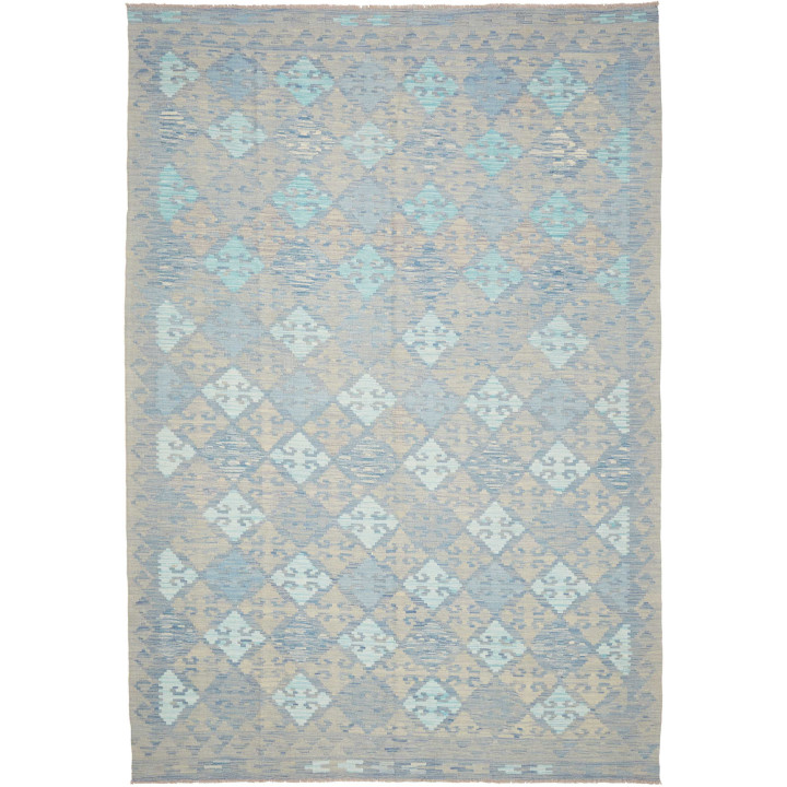 Hand Made Rug Kilim Afghanistan 204x295 Blue Ta