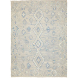 Tappeto Originale Kilim Afghanistan 207x283 Gri