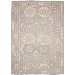 Hand Made Rug Kilim Afghanistan 206x288 Taupe G