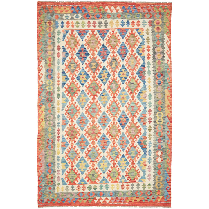 Tappeto Originale Kilim Afghanistan 195x299 Ros