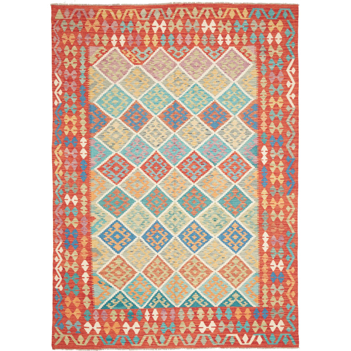 Tappeto Originale Kilim Afghanistan 205x289 Ros