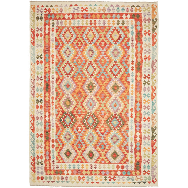 Tappeto Originale Kilim Afghanistan 208x295 Ara