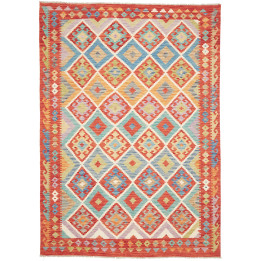 Hand Made Rug Kilim Afghanistan 175x246 Brick R