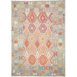 Hand Made Rug Kilim Afghanistan 180x250 Sage Gr