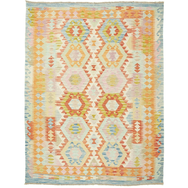 Kilim 153x196 Cm Kilim Afghanistan Hand-carded Wool Cotton