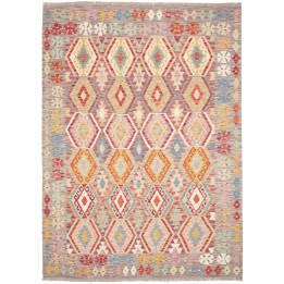 Hand Made Rug Kilim Afghanistan 179x243 Red Bei