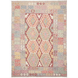 Hand Made Rug Kilim Afghanistan 174x238 Beige R