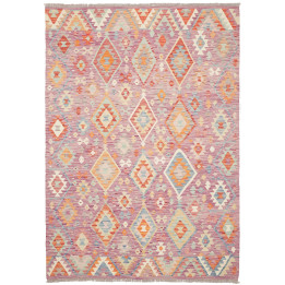Hand Made Rug Kilim Afghanistan 171x247 Purple
