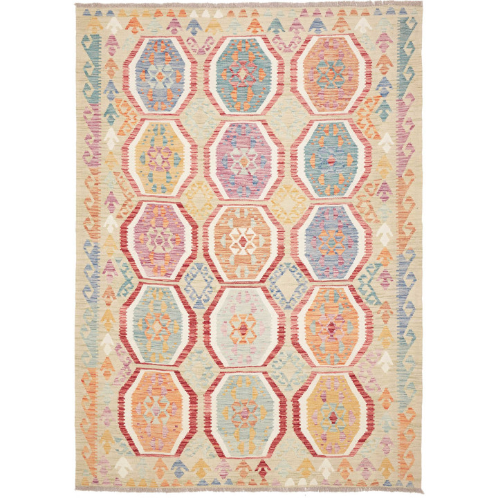 Tappeto Originale Kilim Afghanistan 177x245 Bei