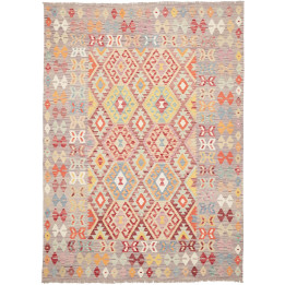 Tappeto Originale Kilim Afghanistan 176x247 Gri