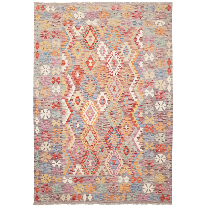Hand Made Rug Kilim Afghanistan 171x249 Grey Mu