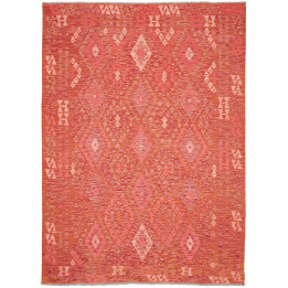 Hand Made Rug Kilim Afghanistan 180x246 Coral R