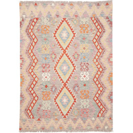 Tappeto Originale Kilim Afghanistan 152x210 Gri