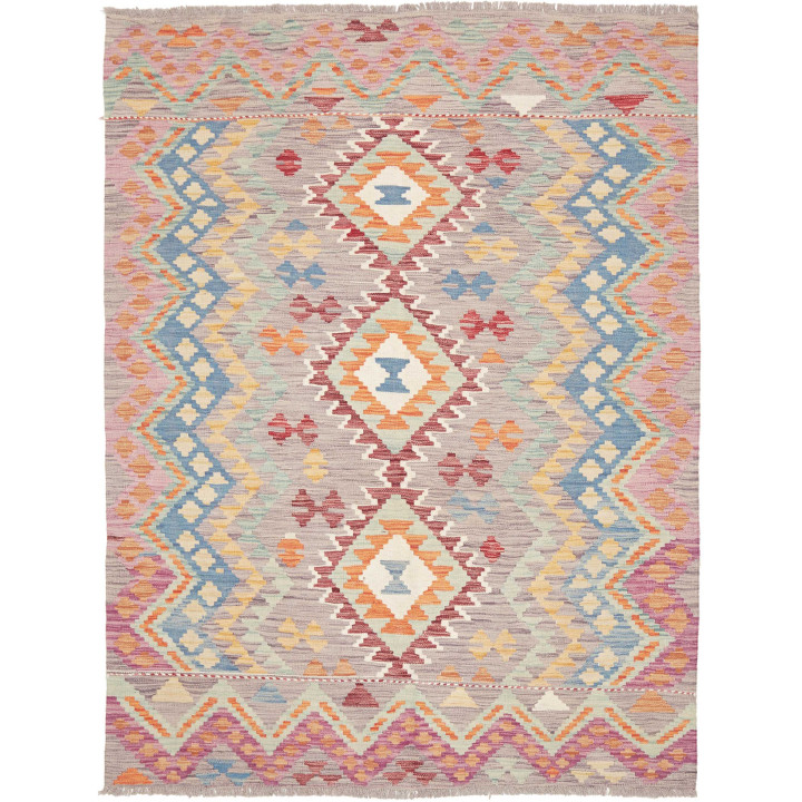 Hand Made Rug Kilim Afghanistan 148x199 Taupe G