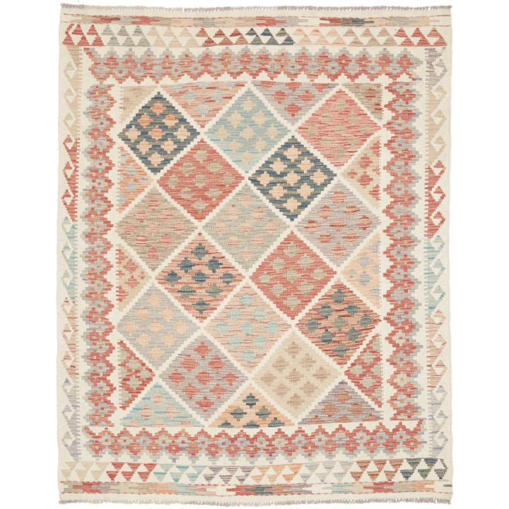 Hand Made Rug Kilim Afghanistan 152x190 Ivory B
