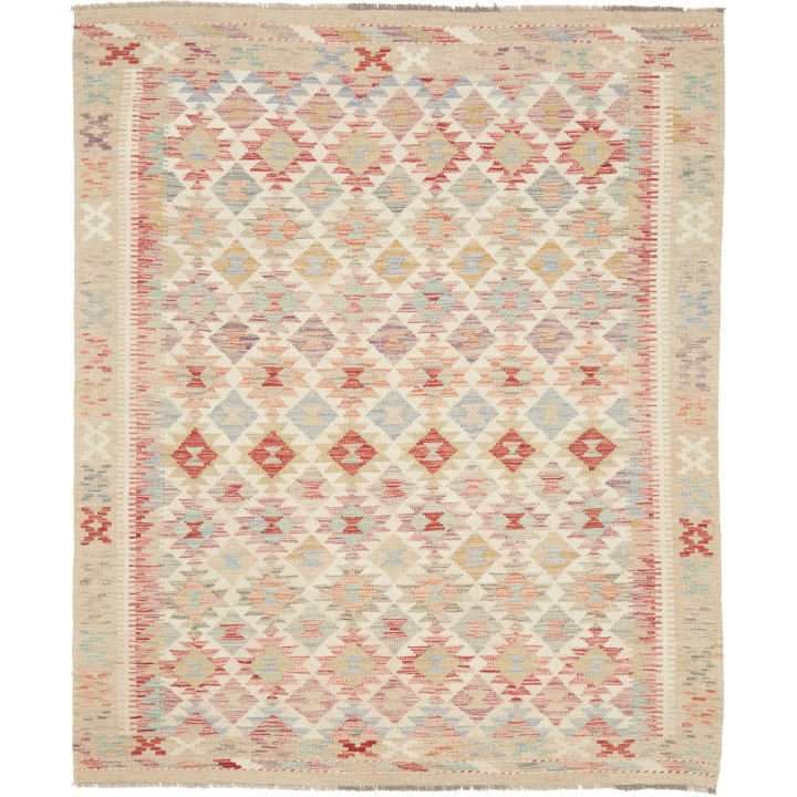Tappeto Originale Kilim Afghanistan 163x194 Bei