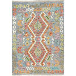 Hand Made Rug Kilim Afghanistan 125x175 Light B