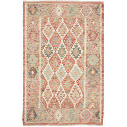 Hand Made Rug Kilim Afghanistan 125x195 Brick R