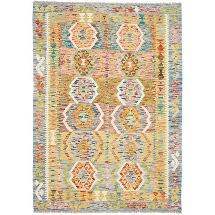 Tappeto Originale Kilim Afghanistan 129x182 Mul
