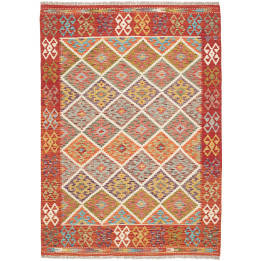 Tappeto Originale Kilim Afghanistan 133x183 Ros