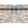 Rug Kazak Afghanistan 62x188 Sky Blue Cream Pea