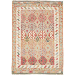 Hand Made Rug Kilim Afghanistan 126x178 Brick R