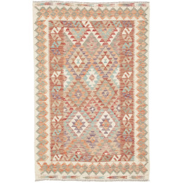 Hand Made Rug Kilim Afghanistan 119x184 Rust Be