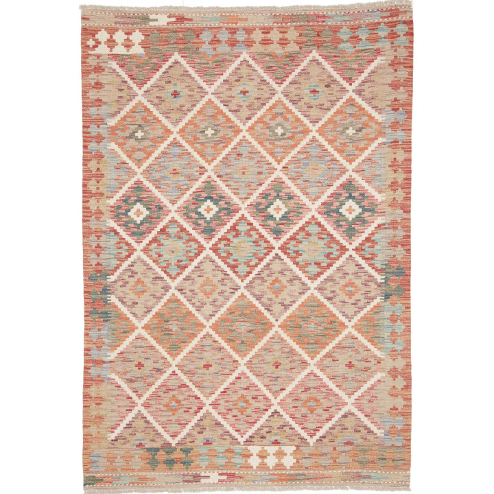 Hand Made Rug Kilim Afghanistan 125x181 Terraco