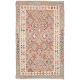 Hand Made Rug Kilim Afghanistan 119x191 Beige P